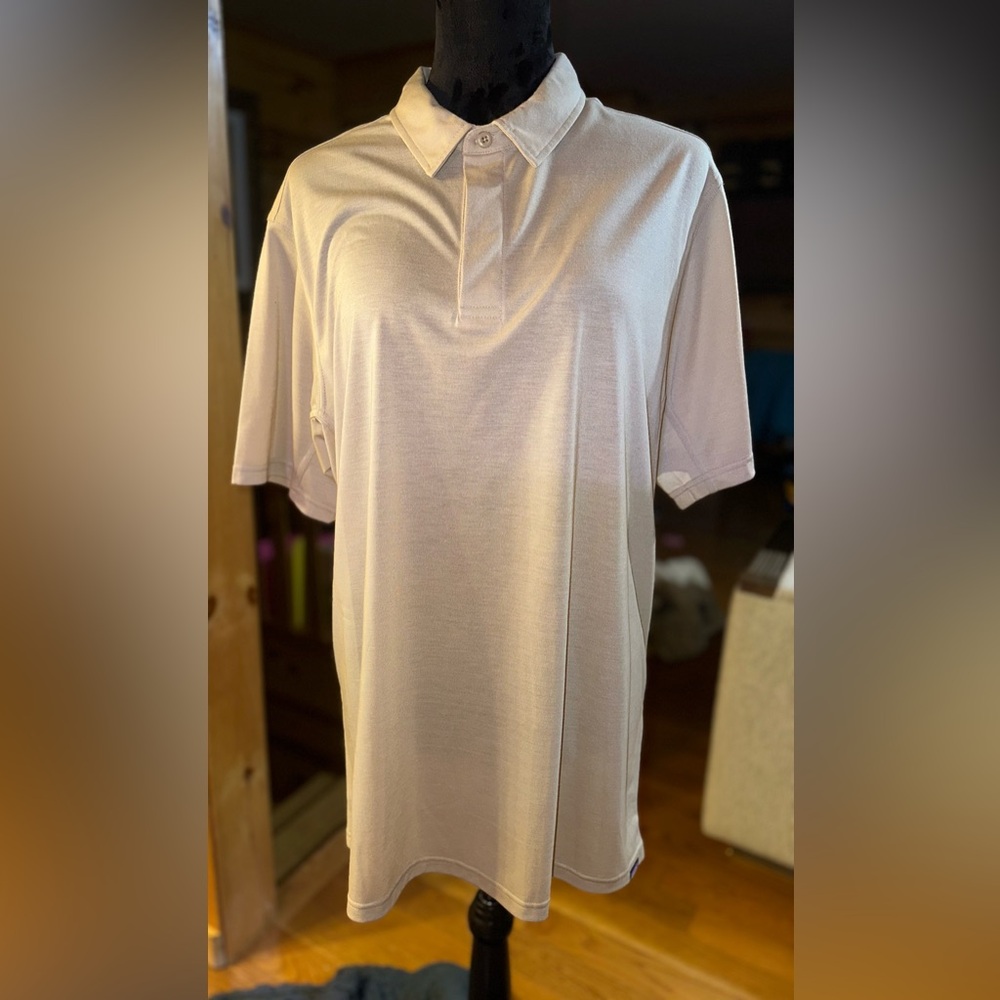 Patagonia Cream Polo Shirt